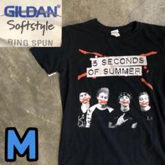 4T5794 5 SECONDS OF SUMMER アーティストTシャツ 古着