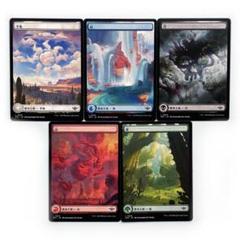 MTG フルアート 日本語FOIL約100枚 基本地形 基本土地 人気絵柄