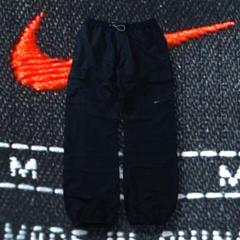 90~00s y2k NIKE ナイロンカーゴパンツ ドローコード 刺繍ロゴ