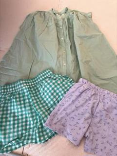 110 女の子　夏服　ワンピース　ハーフパンツ　まとめ