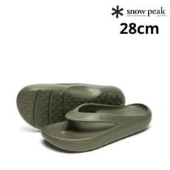 新品未使用 海外限定 snowpeak サンダル28cm カーキのサムネイル