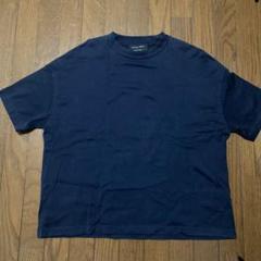 【美品】UNITED TOKYO コットンTシャツ サイズ1 ネイビー