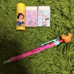 ディズニー 消しゴム ボールペン