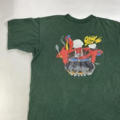 フルーツオブザルーム バックプリント ビックロゴTシャツUSA製 A197