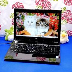 高性能Core i7＆高速SSD500GB✨Win11✨NEC黒ノートPC設定済