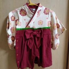 花柄セレモニースーツ 70cm