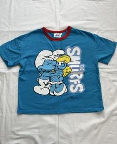 即購入OK しまむら　チマジロさん　半袖　Tシャツ　140cm スマーフ