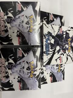 ポケモンカードホワイトフレアブラックボルトシュリンク付き未