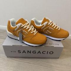 新品 未使用SANGACIO オレンジ スエード スニーカー SANGACIO にゅ〜ず『オレンジ』 27.0cm - メルカリ