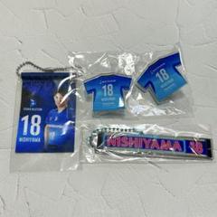 大阪ブルテオン　西山大翔　アクリルバッチ　タペストリー　キーホルダー　ガチャ