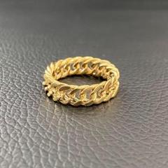 18k gp 喜平チェーン リング ゴールド 19号 アバランチ 18k gp 喜平チェーン リング ゴールド 13号 アバランチ - メルカリ