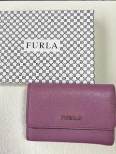 FURLA 三つ折り財布 パープル
