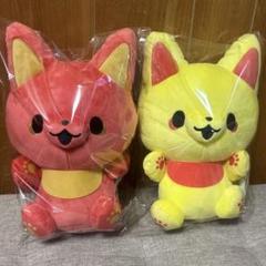 かみさまキツネとサラリーマン　BIGぬいぐるみ　　　全4種セット　コンプリート かみさまキツネとサラリーマン BIGぬいぐるみ | 商品紹介 | 株式