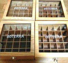 doTERRA オイルセット木箱収納付き