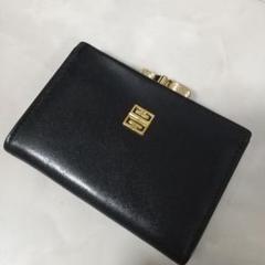 GIVENCHY ジバンシー コインケース 小銭入れ がま口 レザー 本革 GIVENCHY - ジバンシィ コインケース 本革 レザー 小銭入れ 財布