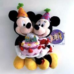 クリスマスツリー特価！ タグ付きレア 2019ミッキー ミニー 誕生日パーティー ぬいぐるみ ぬいぐるみ