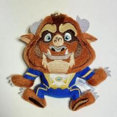 未使用　ユニベア　美女と野獣　ぬいぐるみバッジ　キーチェーン　ぬいバ 未使用 ユニベア 美女と野獣 ぬいぐるみバッジ キーチェーン