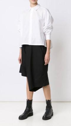 Y-3×adidas アディダス☆アシンメトリースカート見せパンツ XS Y-3×adidas アディダス☆アシンメトリースカート見せパンツ XS