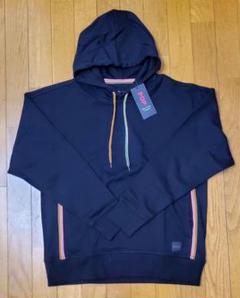 【極美品/現行タグ】ポールスミス マルチカラー フルジップ パーカー 紺 S Paul Smith（ポールスミス）の「【ラウンジウエア】マルチカラー