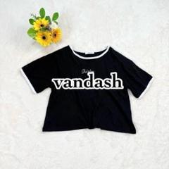 【バンダッシュ】Tシャツ シンプル 平成ギャル ブラック ミニT