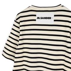 値下 JIL SANDER ストライプ 半袖Tシャツ美品Ｌ金子綾着 値下 JIL SANDER ストライプ 半袖Tシャツ美品L金子綾着