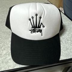 STUSSY CROWN STOCK TRUCKER CAP