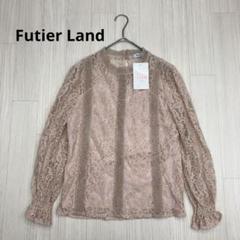 Futier Land フューティアランド レース フリル シャツ ブラウス