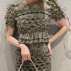 SNIDEL ランダムシャーリングトップス