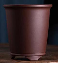 盆栽鉢 植木鉢 小品盆栽鉢 大品盆栽鉢 銅泥 台湾紫砂の鉢 - メルカリ