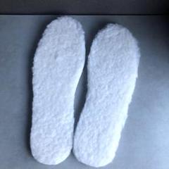 ウール インソール 温かい　中敷き 防寒 保温 25.0cm 消臭 冷え性解消