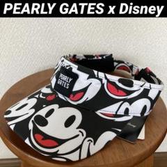 未着用】PEARLY GATES x Disney オズワルドバイザー タグ付