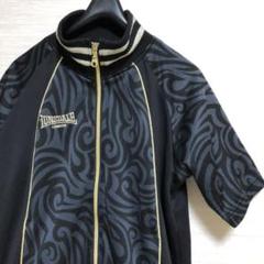 Lonsdale ロンズデール 半袖ジャージ ブラック ゴールド