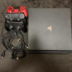 PlayStation®4 Proジェットブラック 1TB コントローラー3個