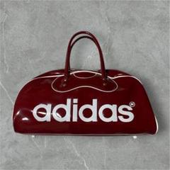 70s adidas エナメル ボーリングバッグ トートバッグ ヴィンテージ アディダス adidas ヴィンテージ 70s エナメル ボストンバッグ