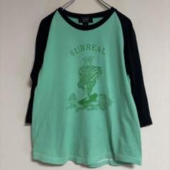シュルリアル ラグラン バイカラー 7分袖 Tシャツ Sur Real ロンT