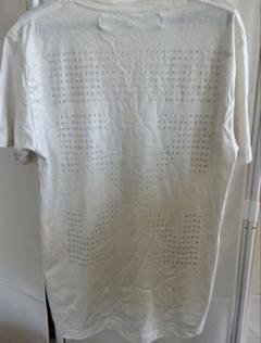 OFF-WHITE オフホワイト　コットンT-シャツ　Lサイズ　スパンコール