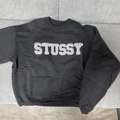 stussy スウェット　ネイビー　レッド　好配色　短丈　好シルエット stussy スウェット ネイビー レッド 好配色 短丈 好シルエット