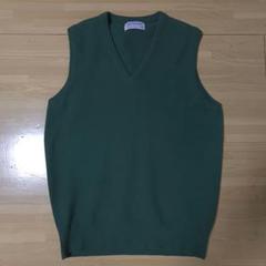 Ballantyne カシミヤ ポロ襟五分袖 36(M) 旧タグ スコットランド