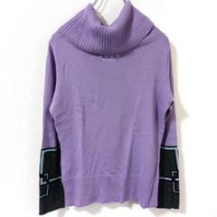 EVEX エヴェックス トップス ニット パープル L