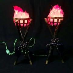 御篝火《かがり火 病魔退散 日本土産 美術品 骨董品 端午の節句》