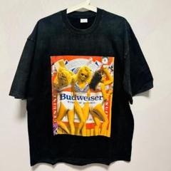 バドワイザー 水着 ケミカルウォッシュ リプリント Tシャツ 半袖 メンズ 新品