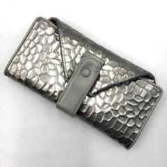 入荷now 口コミ ハヤシ ヒロコ 極美品 カンパリーノ レザー ロングウォレット 小物