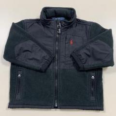 希少】90s ラルフローレン 刺繍ロゴ　フルジップ　ベストパーカー タグ付き L 7346746c174e19b984c820c9304707
