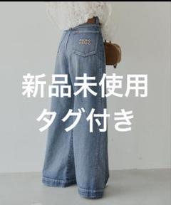 新品未使用 Chico ルーズワイドデニム ブルー系その他 新品未使用 Chico ルーズワイドデニム ブルー系その他 - メルカリ