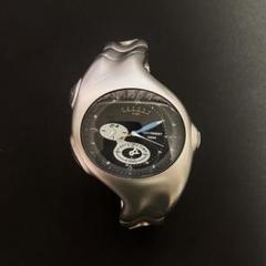 Triax Armored Chrono Black Dial Stainless Steel Watch