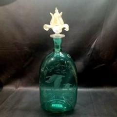 MURANO 36㎝ ムラノ 花鳥文 グリーン デカンタ ボトル 瓶 MURANO 36㎝ ムラノ 花鳥文 グリーン デカンタ ボトル 瓶 - メルカリ