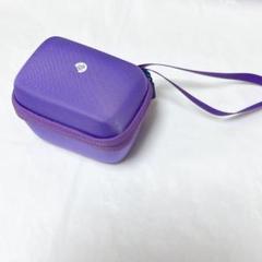 タカラトミー「とびだせ！きゅーびっつ」デジタルペット 収納ケース パープル