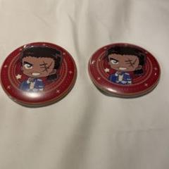 アニメイトカフェ　名探偵コナン　缶バッジ　大和敢助　2個セット　韓国