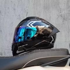 新品 ダブルレンズ フルフェイスヘルメット バイク ヘルメット