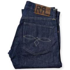 極美品 USA製 RRL LOW STRAIGHT SELVEDGE DENIM